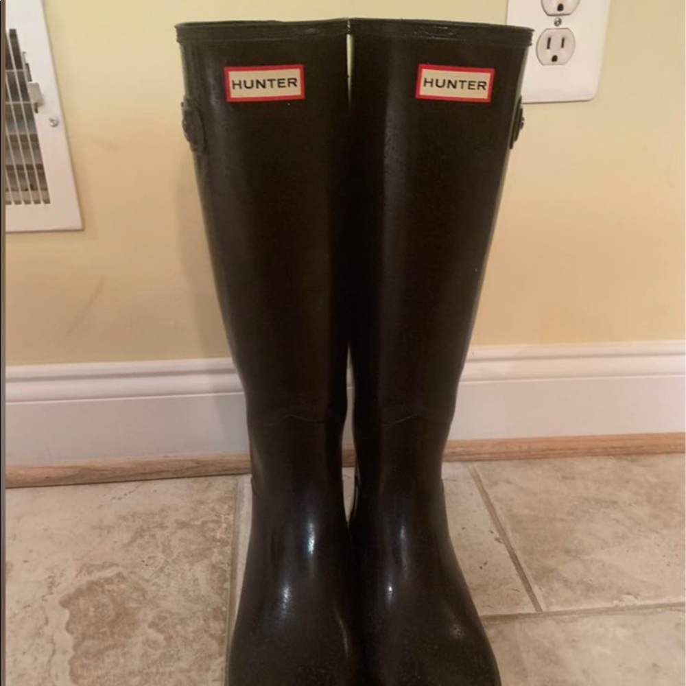 Hunter rain boots